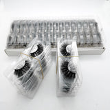 20/30/50 Pairs 3D Mink Eyelashes Box Voluminous False Eyelashes