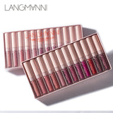 12pcs Matte Lipstick Set Waterproof Long-lasting Velvet Lipstick Set