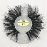 RED SIREN 10 Pairs 25mm Faux Mink Lashes 3D False Eyelashes