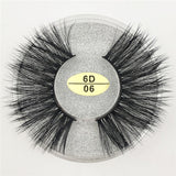 RED SIREN 10 Pairs 25mm Faux Mink Lashes 3D False Eyelashes