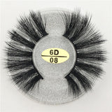 RED SIREN 10 Pairs 25mm Faux Mink Lashes 3D False Eyelashes