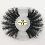 RED SIREN 10 Pairs 25mm Faux Mink Lashes 3D False Eyelashes