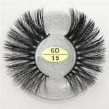 RED SIREN 10 Pairs 25mm Faux Mink Lashes 3D False Eyelashes