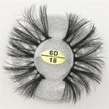 RED SIREN 10 Pairs 25mm Faux Mink Lashes 3D False Eyelashes