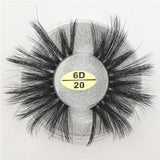 RED SIREN 10 Pairs 25mm Faux Mink Lashes 3D False Eyelashes