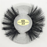 RED SIREN 10 Pairs 25mm Faux Mink Lashes 3D False Eyelashes