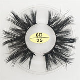 RED SIREN 10 Pairs 25mm Faux Mink Lashes 3D False Eyelashes