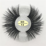 RED SIREN 10 Pairs 25mm Faux Mink Lashes 3D False Eyelashes