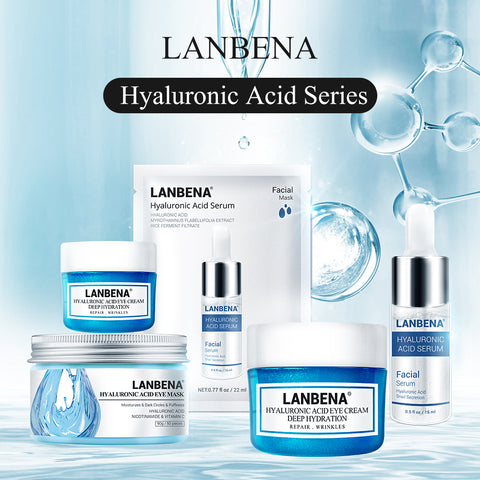 Lanbena Hyaluronic Acid Series Face Mask Skin Care Eye Mask Sheet Moisturizing Skin