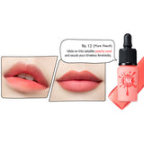 PERIPERA Peri's Ink The Velvet 15 Color Liquid Lipstick Moisturizing Smooth Long Lasting Lip Gloss