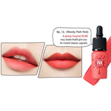 PERIPERA Peri's Ink The Velvet 15 Color Liquid Lipstick Moisturizing Smooth Long Lasting Lip Gloss