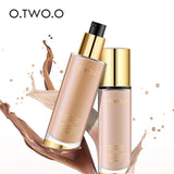 O.TWO.O Liquid Foundation Invisible Full Coverage Make Up Moisturizing Waterproof Makeup