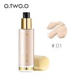 O.TWO.O Liquid Foundation Invisible Full Coverage Make Up Moisturizing Waterproof Makeup