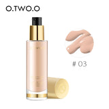 O.TWO.O Liquid Foundation Invisible Full Coverage Make Up Moisturizing Waterproof Makeup