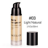 Professional Natural Long Wear Liquid Foundation Matte Finish