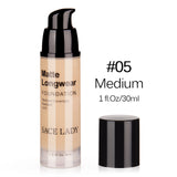 Professional Natural Long Wear Liquid Foundation Matte Finish