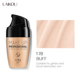 Professional Natural Base Liquid Foundation Moisturizer Oil-Control Waterproof Liquid Foundation