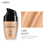 Professional Natural Base Liquid Foundation Moisturizer Oil-Control Waterproof Liquid Foundation