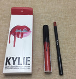 2020 new KYLIE Matte Lipstick+Lip Pencil Long Lasting Waterproof Liquid Lip Gloss