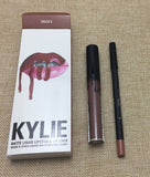 2020 new KYLIE Matte Lipstick+Lip Pencil Long Lasting Waterproof Liquid Lip Gloss