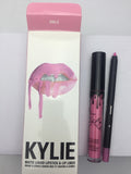 2020 new KYLIE Matte Lipstick+Lip Pencil Long Lasting Waterproof Liquid Lip Gloss