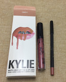 2020 new KYLIE Matte Lipstick+Lip Pencil Long Lasting Waterproof Liquid Lip Gloss