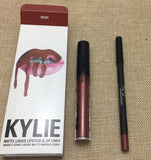 2020 new KYLIE Matte Lipstick+Lip Pencil Long Lasting Waterproof Liquid Lip Gloss