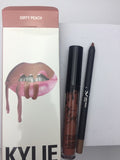 2020 new KYLIE Matte Lipstick+Lip Pencil Long Lasting Waterproof Liquid Lip Gloss